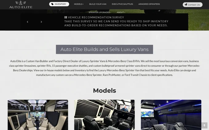 Auto Elite detail view