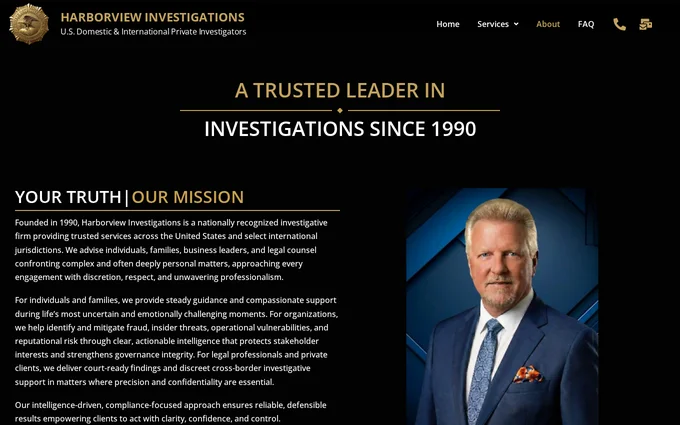 Harborview Investigations detail view
