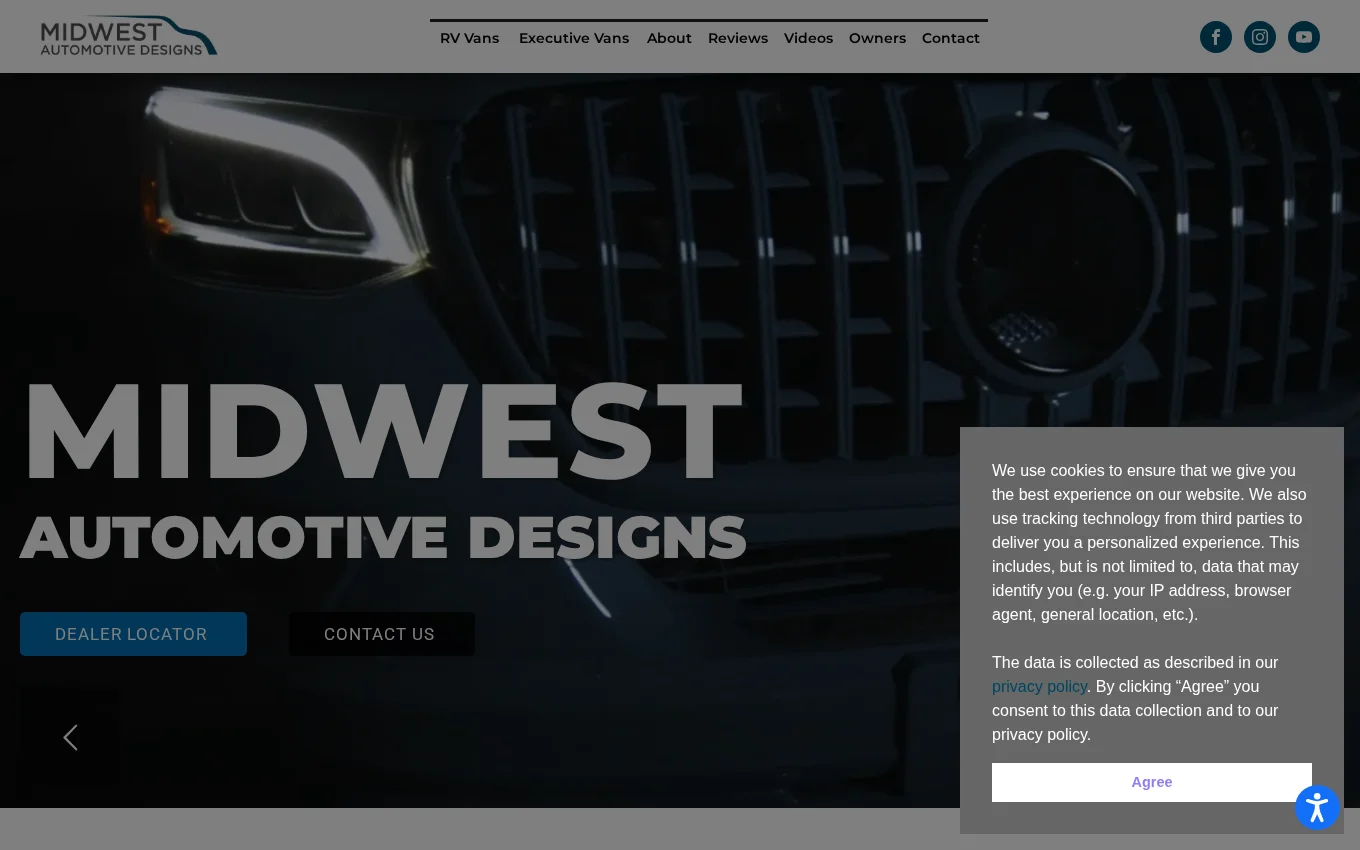 Midwest Automotive Designs website by Wandzilak Web Design
