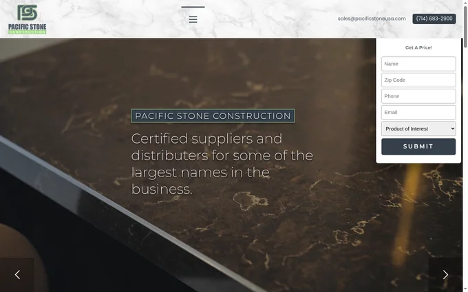 Pacific Stone — Stone & Countertop Installation