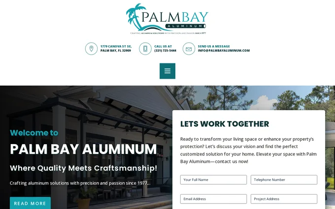Palm Bay Aluminum — Screen Enclosures