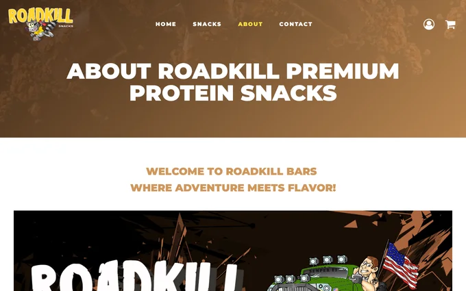 Road Kill Bar detail view