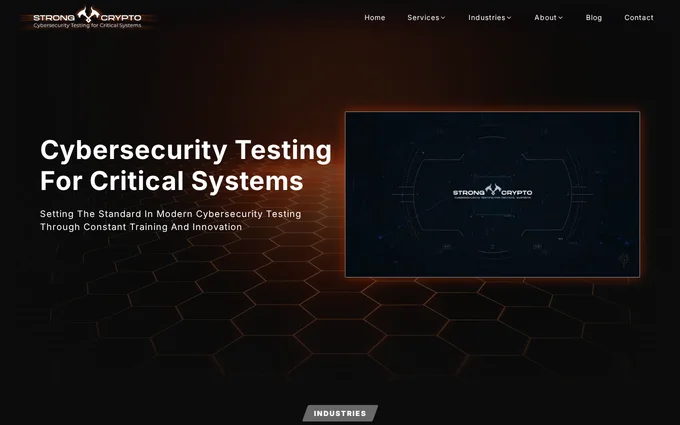 Strong Crypto — Cybersecurity Consulting