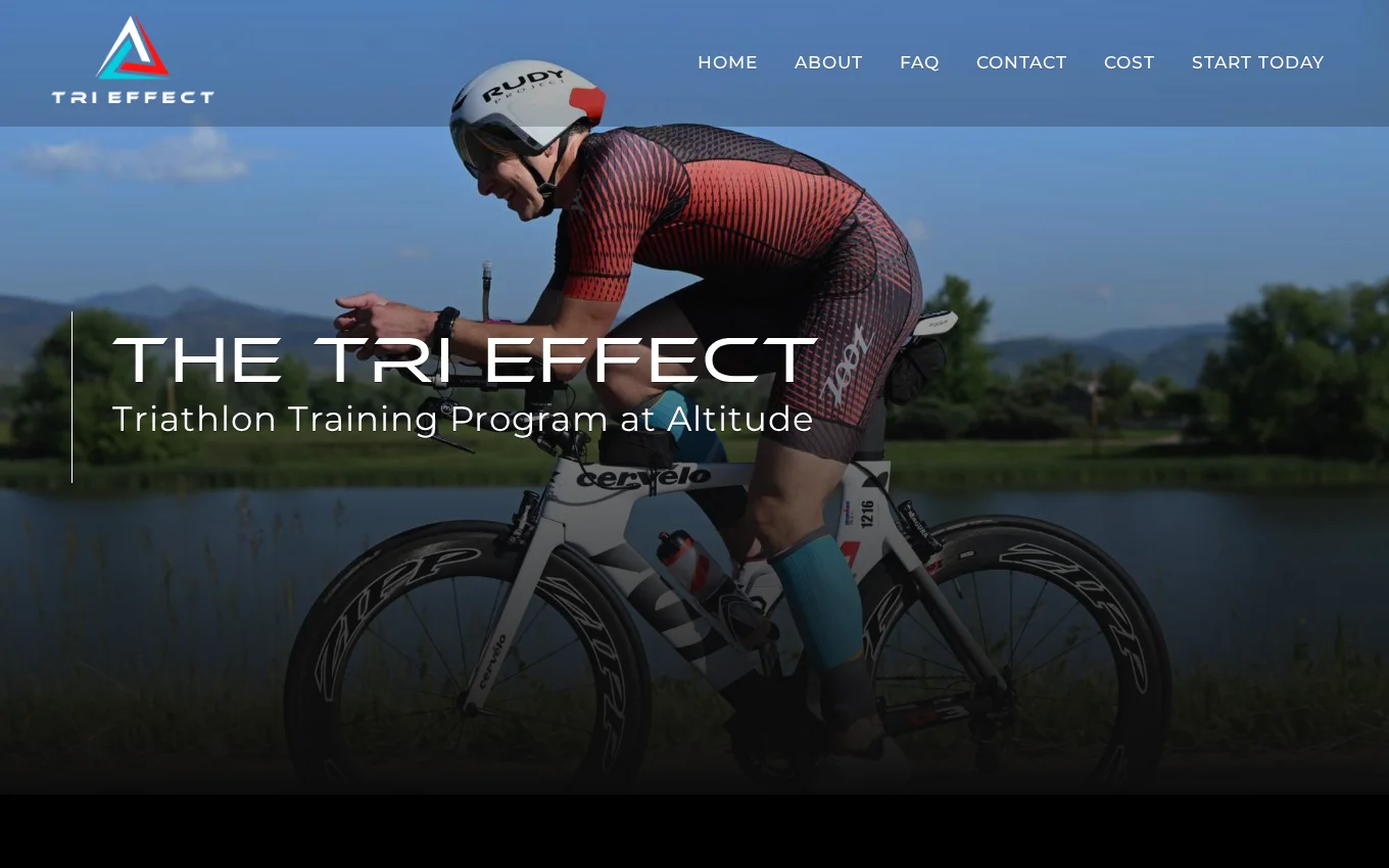 The Tri Effect website by Wandzilak Web Design