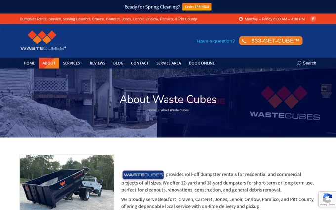 Waste Cubes detail view