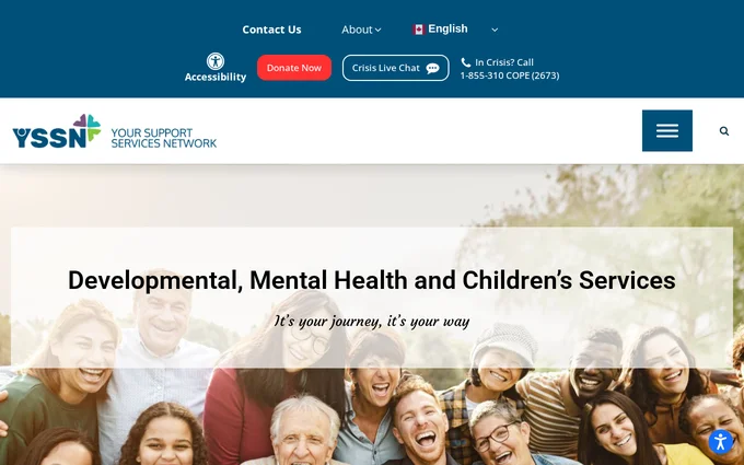 YSSN Canada — Support Services Network